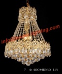 Modern crystal chandelier