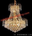 contemporary crystal pendant lamp