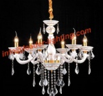 ceramic crystal chandelier