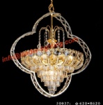 contemporary crystal pendant lamp