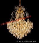 crystal chandelier lamp