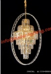 contemporary crystal pendant lamp