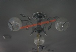 Glass ceiling lamp