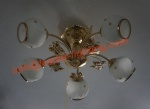 Glass ceiling lamp