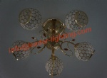 Glass ceiling lamp